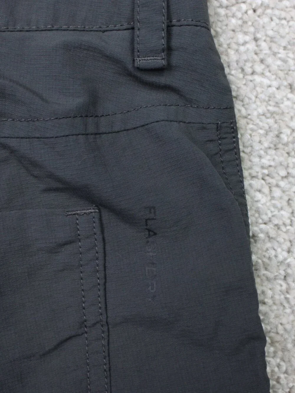 The North Face Shorts Men 36 Gray 100% Nylon 9